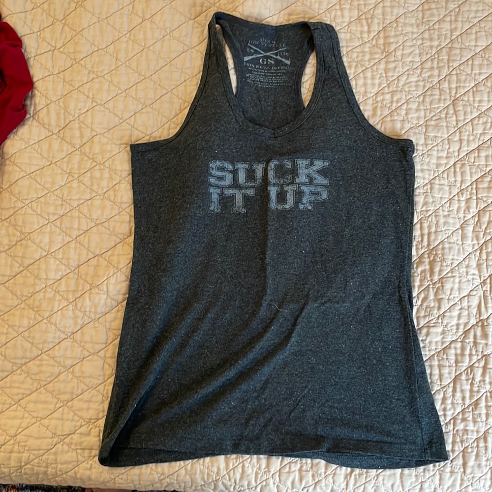 Grunt style tank top